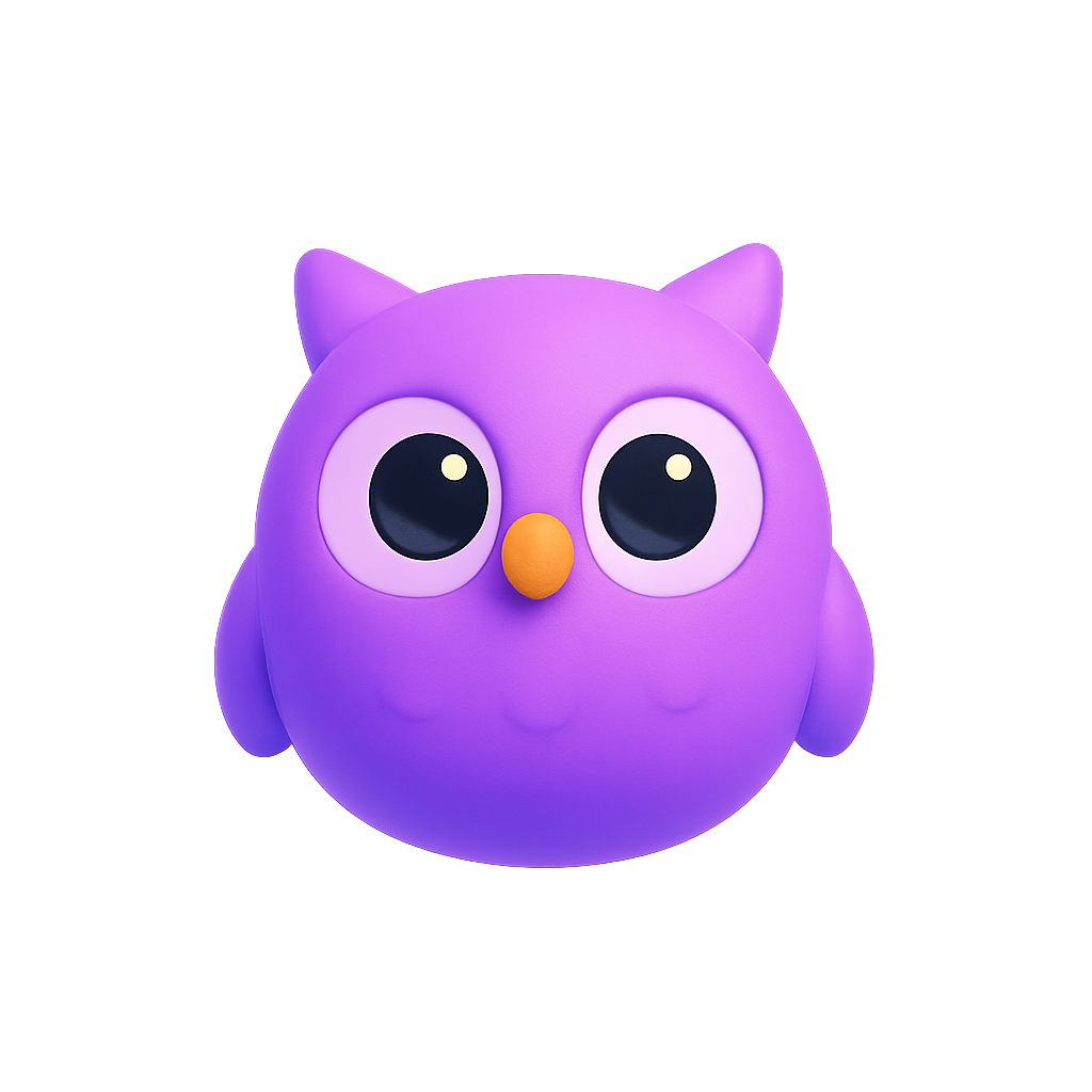 Peeking mascot